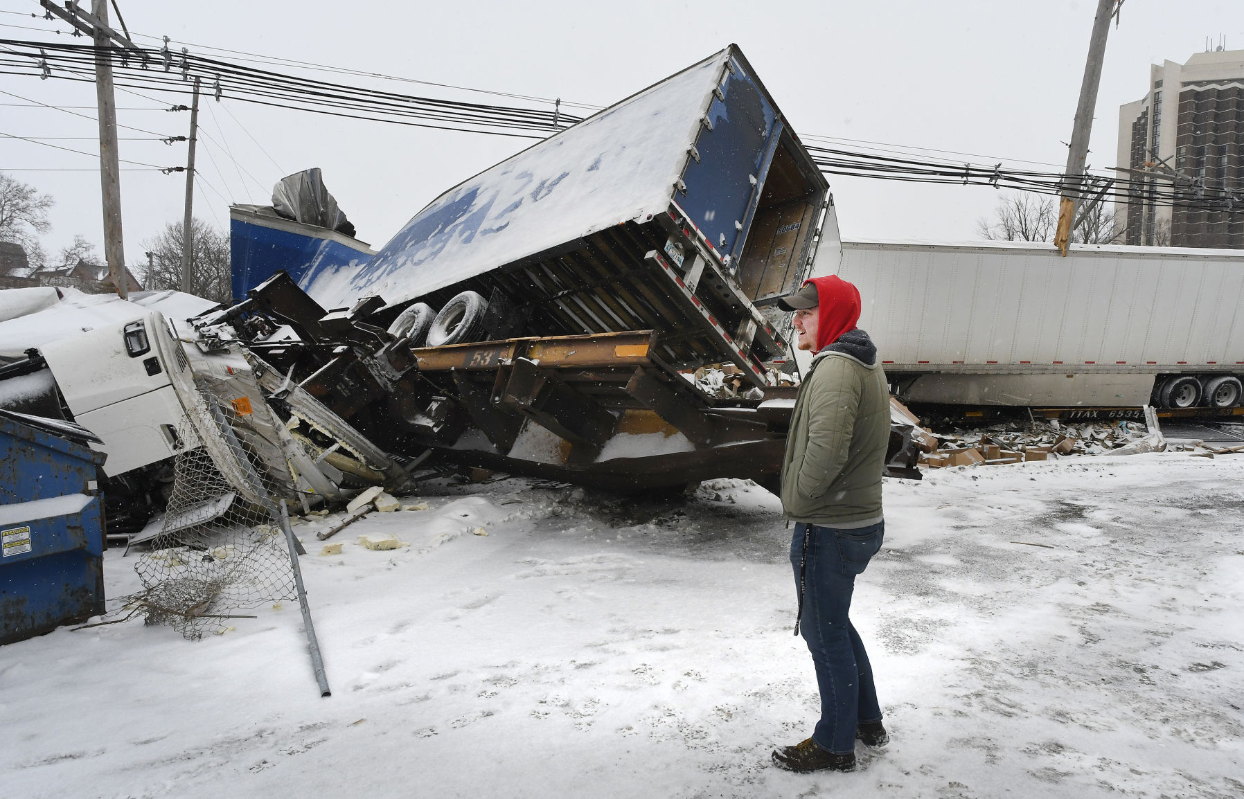 Normal train derailment